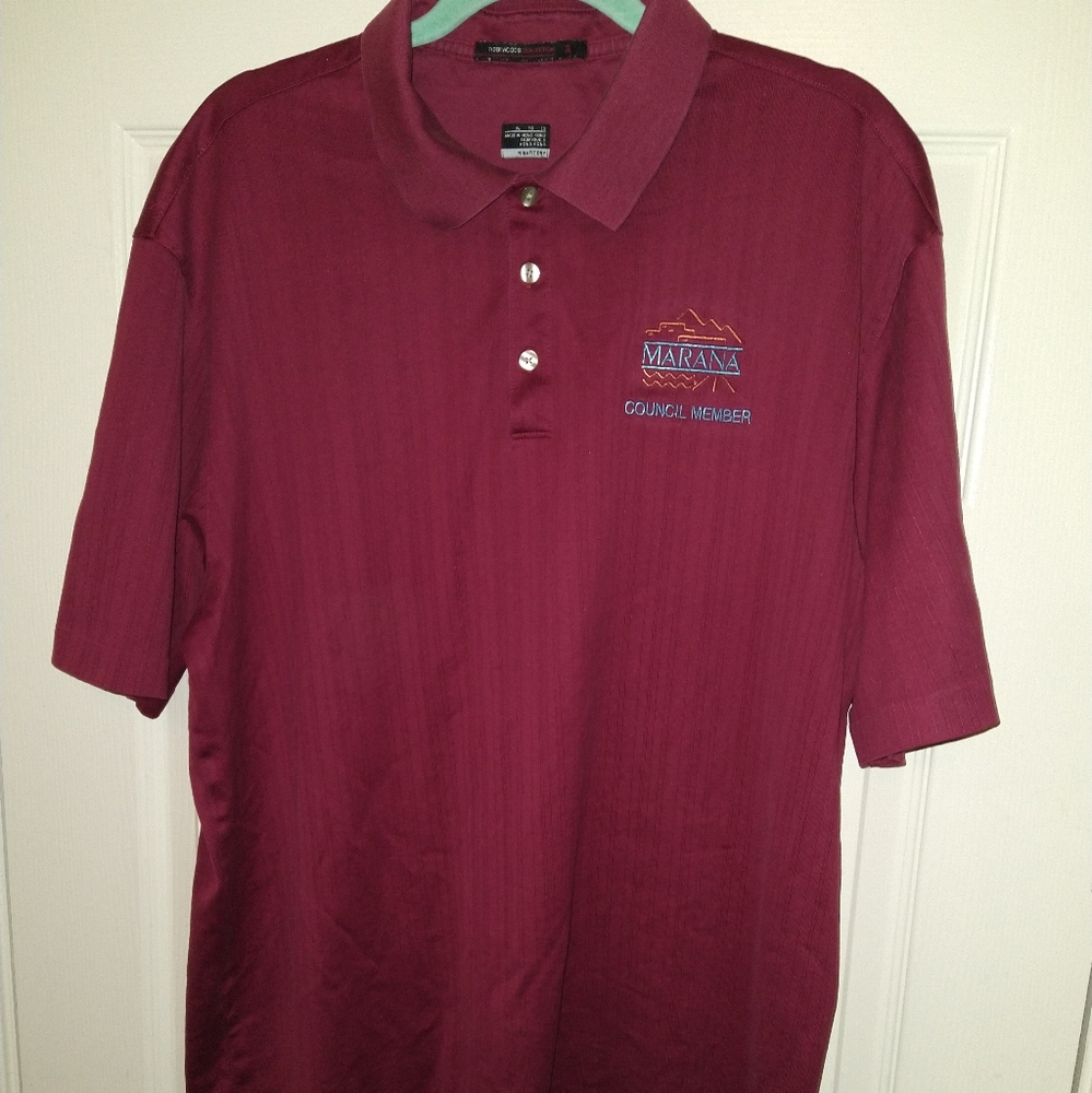 Nike Tiger Woods Collection Fit Dry Golf Shirt Men's sz XL